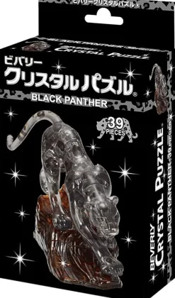 Fashion Beverly 50276 Crystal 3D Puzzle Black Panther (39 Pieces)