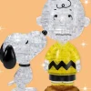 Clearance Beverly 50274 Crystal 3D Puzzle Snoopy & Charlie Brown (77 Pieces)