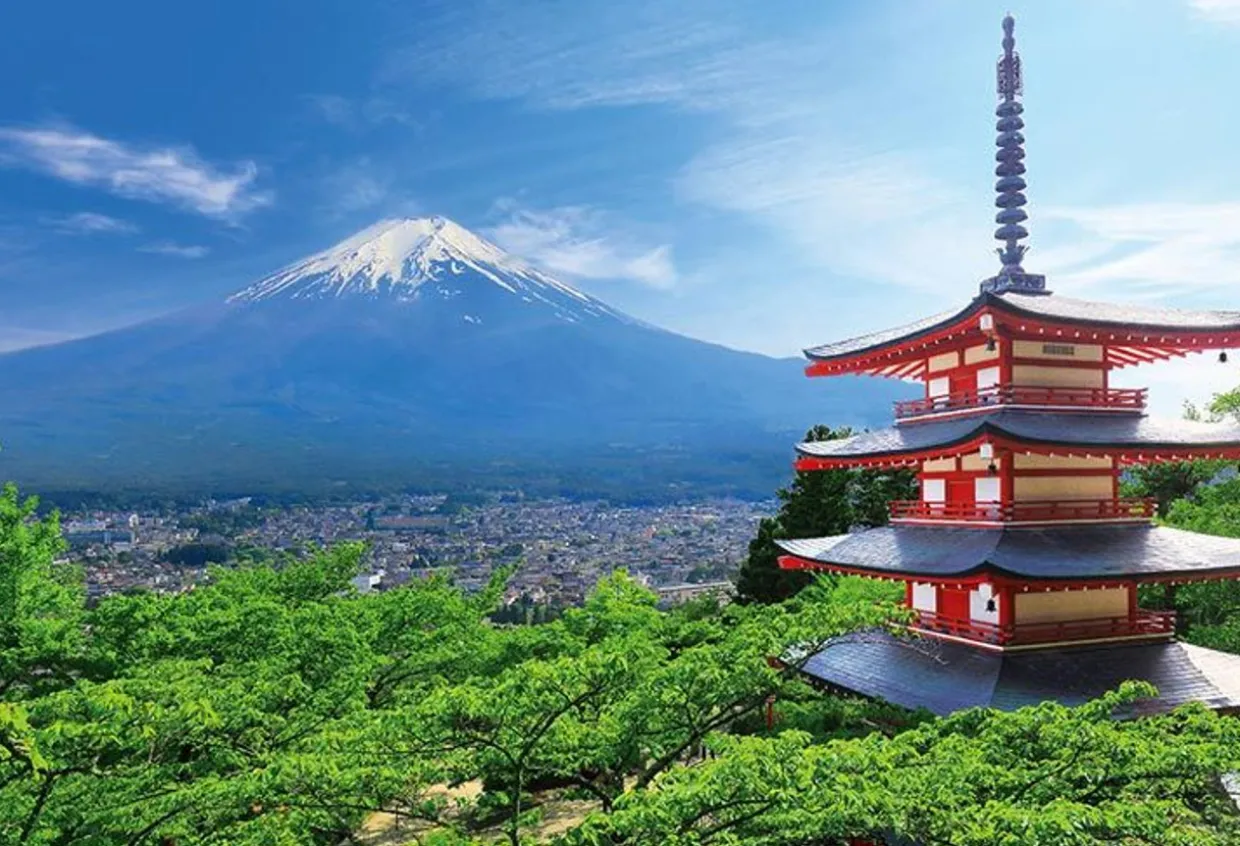 Sale Beverly 51-297 Jigsaw Puzzle Asama Shrine Overlooking Mt.Fuji (1000 Pieces)