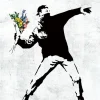 Cheap Beverly 83-110 Jigsaw Puzzle Banksy Flower Bomber (300 Pieces)