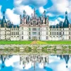 New Beverly 51-272 Jigsaw Puzzle Beautiful Chambord Castle (France) (1000 Pieces)