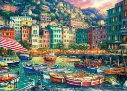 Shop Beverly 66-182 Jigsaw Puzzle Beautiful Evening At The Harbor (600 Pieces)