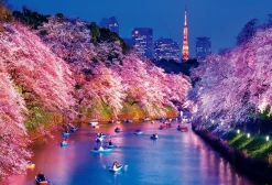 Best Sale Beverly 51-275 Jigsaw Puzzle Cherry Blossoms At Night In Chidorigafuchi (Tokyo) (1000 Pieces)