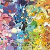 Best Beverly 100-028 Jigsaw Puzzle Get Together With Colorful Pokemon (100 L-Pieces)