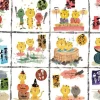 Best Sale Beverly 61-453 Jigsaw Puzzle Good Luck Tigers Japanese Calendar (1000 Pieces)