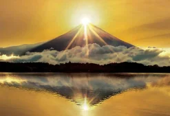 Cheap Beverly 51-289 Jigsaw Puzzle Golden Triangle Mt.Fuji (1000 Pieces)
