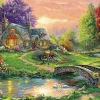 Discount Beverly 31-527 Jigsaw Puzzle Happiness Cottage By Thomas Kinkade (1000 Pieces)
