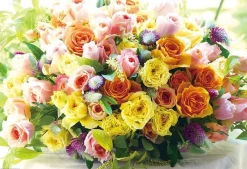 Best Beverly 93-170 Jigsaw Puzzle Life Filled With Flowers Alegria (300 Pieces)