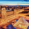 Outlet Beverly 51-291 Jigsaw Puzzle Louvre Museum At Dusk (1000 Pieces)