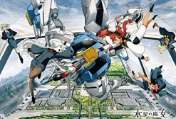 Best Beverly 1000-017 Jigsaw Puzzle Mobile Suit Gundam: The Witch From Mercury (1000 Pieces)