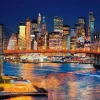 Discount Beverly 51-280 Jigsaw Puzzle Night View Of New York (1000 Pieces)