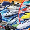Hot Beverly 40-023 Jigsaw Puzzle Plarail Trains (40 L-Pieces)