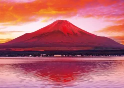 Online Beverly 66-164 Jigsaw Puzzle Red Mt.Fuji In The Early Summer Morning (600 Pieces)