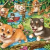 Fashion Beverly 31-537 Jigsaw Puzzle Shiba Inu Adventure (1000 Pieces)