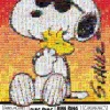 Discount Beverly 66-147 Jigsaw Puzzle Snoopy Mosaic Snoopy And Woodstock (600 Pieces)
