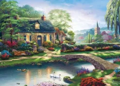 Discount Beverly 66-174 Jigsaw Puzzle Stoney Creek Cottage By Thomas Kinkade (600 Pieces)