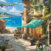 Store Beverly 31-480 Jigsaw Puzzle Thomas Kinkade Italian Cafe In Sicily (1000 Pieces)