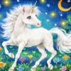 Clearance Beverly 66-176 Jigsaw Puzzle Unicorn Playing Under The Moonlight Sky (600 Pieces)