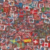 Discount Beverly 31-540 Jigsaw Puzzle Where's Wally Grand Flag Party (1000 Pieces)