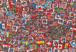 Discount Beverly 31-540 Jigsaw Puzzle Where's Wally Grand Flag Party (1000 Pieces)