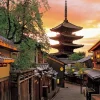 Clearance Beverly 33-201 Jigsaw Puzzle Yasaka Pagoda During Sunset (300 Pieces)