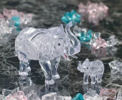 Shop Beverly Crystal 3D Puzzle 486503 Elephant Clear (46 Pieces)