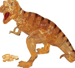 Clearance Beverly Crystal 3D Puzzle 486435 T-Rex Brown (49 Pieces)