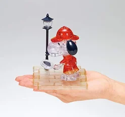 Clearance Beverly Crystal 3D Puzzle 486527 Snoopy Detective (34 Pieces)