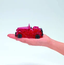 Best Beverly Crystal 3D Puzzle 486855 Red Classic Car