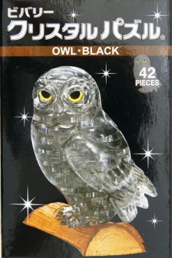 Hot Beverly Crystal 3D Puzzle 486886 Owl Black