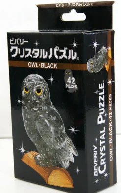 Hot Beverly Crystal 3D Puzzle 486886 Owl Black