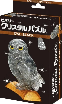 Hot Beverly Crystal 3D Puzzle 486886 Owl Black