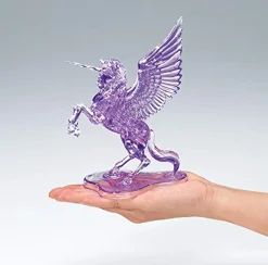 Clearance Beverly Crystal 3D Puzzle 487043 Unicorn Purple (43 Pieces)
