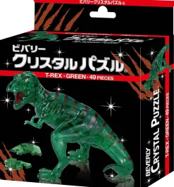 Fashion Beverly Crystal 3D Puzzle 486442 T-Rex Green