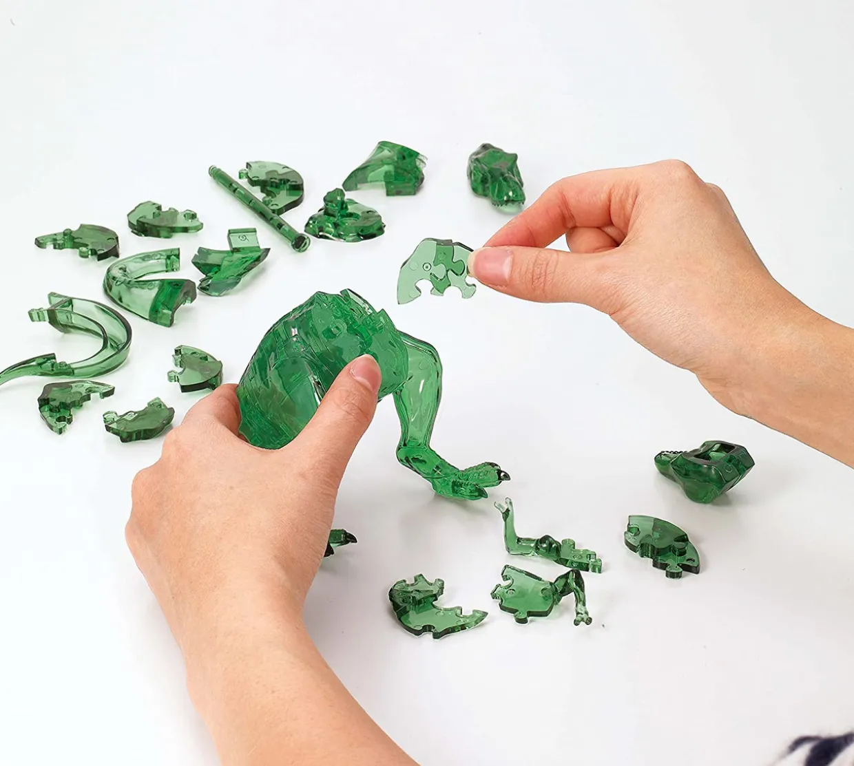 Fashion Beverly Crystal 3D Puzzle 486442 T-Rex Green