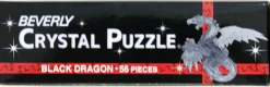 Sale Beverly Crystal 3D Puzzle 487012 Dragon Black (56 Pieces)