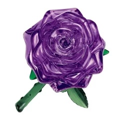 Discount Beverly Crystal 3D Puzzle 50254 Purple Rose Flower (44 Pieces)