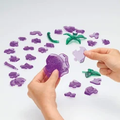 Discount Beverly Crystal 3D Puzzle 50254 Purple Rose Flower (44 Pieces)
