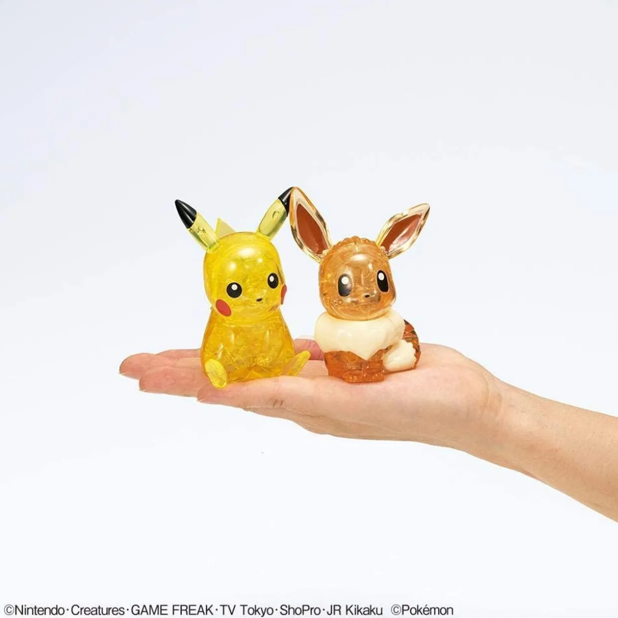 Best Sale Beverly Crystal 3D Puzzle Pokemon Pikachu & Eievui (48 Pieces)