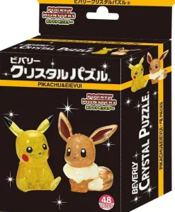 Best Sale Beverly Crystal 3D Puzzle Pokemon Pikachu & Eievui (48 Pieces)