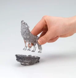 Sale Beverly Crystal 3D Puzzle 486022 Wolf Black (37 Pieces)