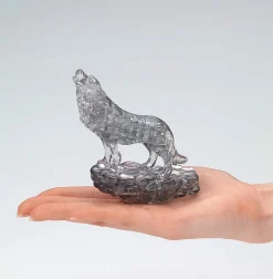 Sale Beverly Crystal 3D Puzzle 486022 Wolf Black (37 Pieces)
