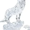 New Beverly Crystal 3D Puzzle 485902 Wolf Silver (37 Pieces)