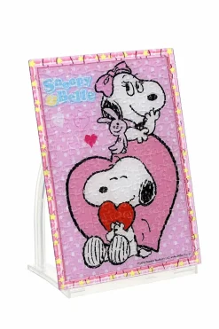 Best Beverly Crystal Jigsaw Puzzle Cjp-034 Peanuts Snoopy & Belle (165 Pieces)