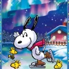 Outlet Beverly Crystal Jigsaw Puzzle Cjp-045 Peanuts Snoopy Aurora (165 Pieces)