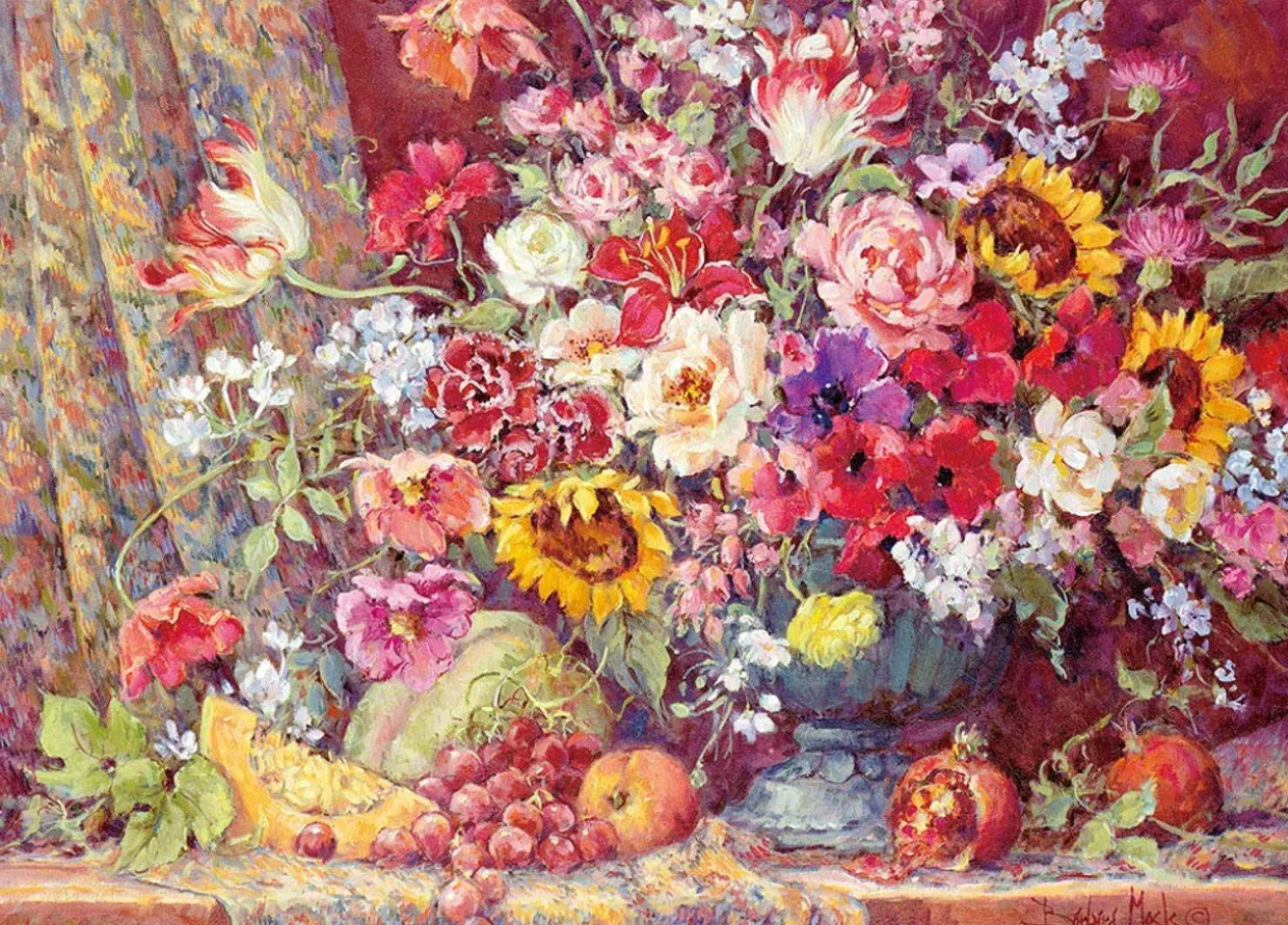 Best Sale Beverly Jigsaw Puzzle 66-126 Barbara Mock Antique Tapestry (600 Pieces)