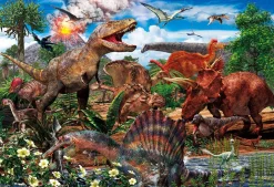 Sale Beverly Jigsaw Puzzle 80-016 Dinosaurs Of The Cretaceous (80 L-Pieces)
