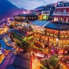 Fashion Beverly Jigsaw Puzzle 83-086 Glow In The Dark Evening Jiufen (300 Pieces)