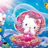 Discount Beverly Jigsaw Puzzle 108-823 Hello Kitty Mermaid Princess (108 Pieces)