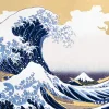 Fashion Beverly Jigsaw Puzzle 108-816 Hokusai The Great Wave Off Kanagawa Jigsaw (108 Pieces)